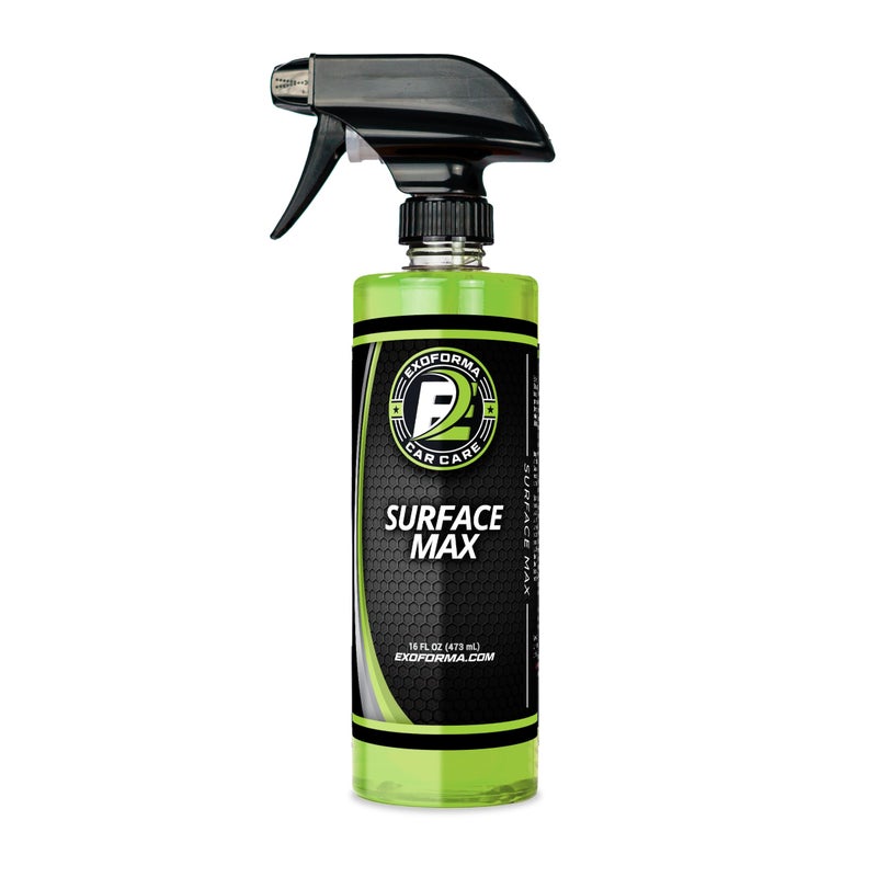 ExoForma Surface Max 16oz Waterless Car Wash & Detail Spray | Instantly Cleans, Shines, and Protects | Advanced Hydrophobic Polymer Formula for Paint, Glass, Chrome & More - Image 1
